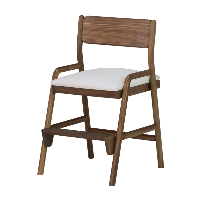木製椅子 ISSEIKI KIDS FIORE-WALNUT DESK CHAIR (MBR-WH) | 【公式