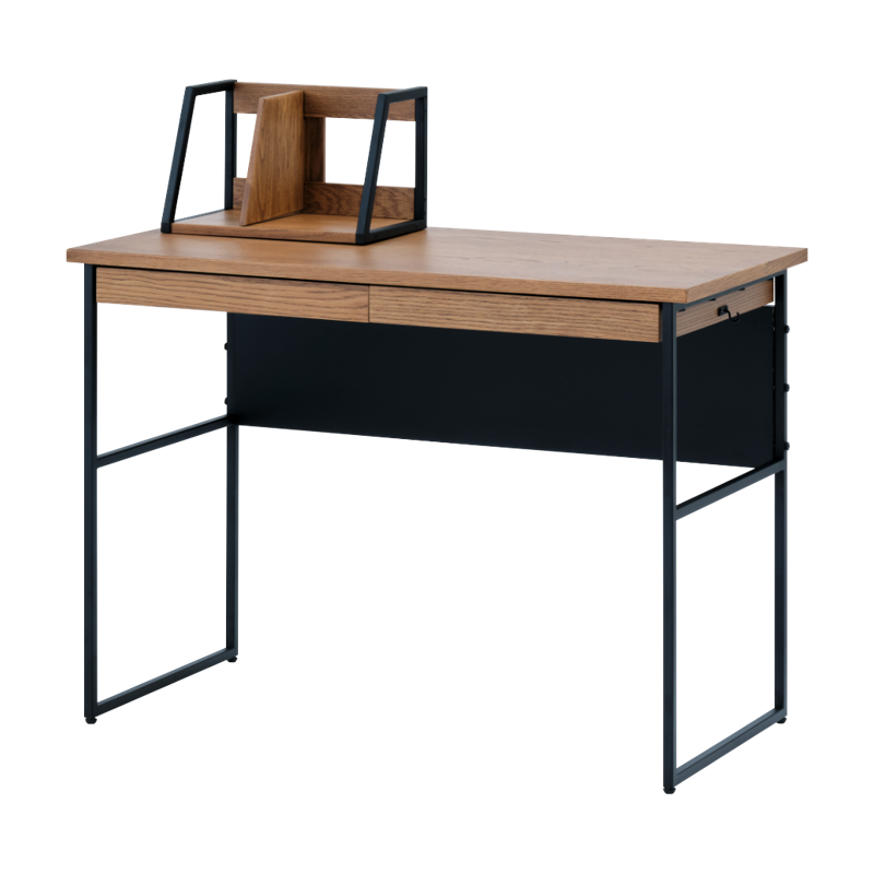 ISSEIKI FERRO DESK 100+BOOK STAND (WO-V-NBR-BK) 2点SET