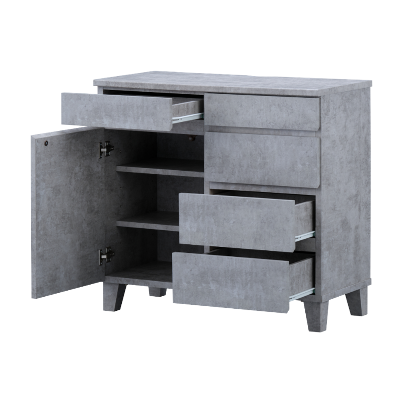 ISSEIKI RYON-4 SIDE BOARD 80 (MF-C-GRAY) | 【公式オンライン