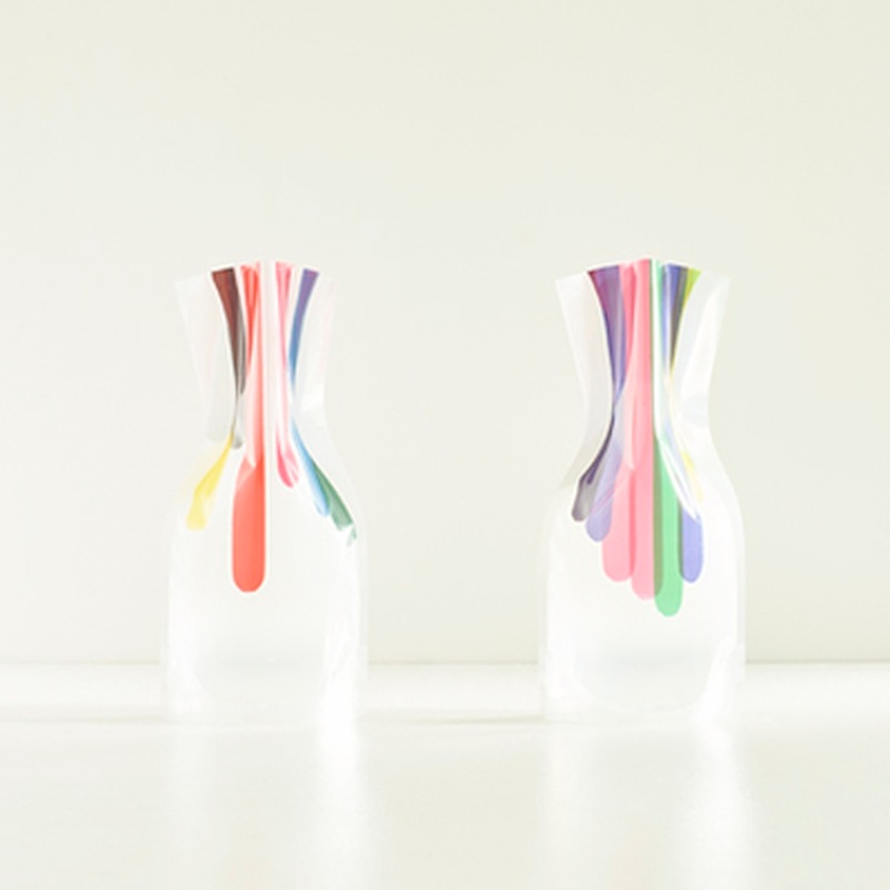 D Bros 818f Gy フラワーベース カラードロップス イエロー Isseiki Furniture Shop 一生紀