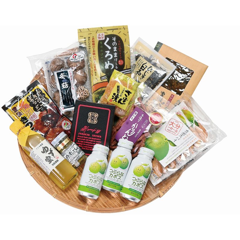 大分一村一品詰合せ(1２品)（お届け期間にご注意ください）