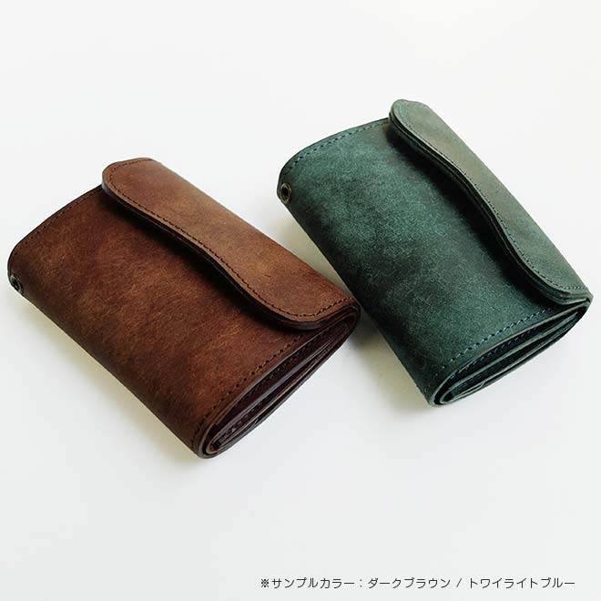 ミニ財布 本革 ROLL【プエブロレザー】 日本製
