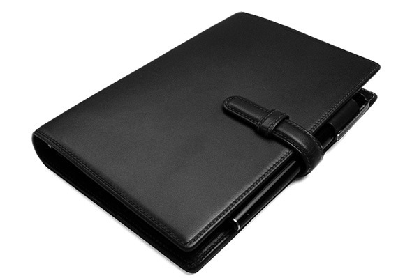 ベルト付き】 システム手帳 バイブルサイズ 【栃木オイルレザー】 本革