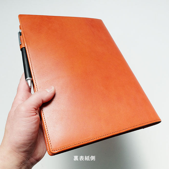 ティーチャーズ ログ・ノート カバー 本革【栃木レザー】【ヘリ返し仕上げ】TEACHER'S LOG NOTE カバー/ 日本製
