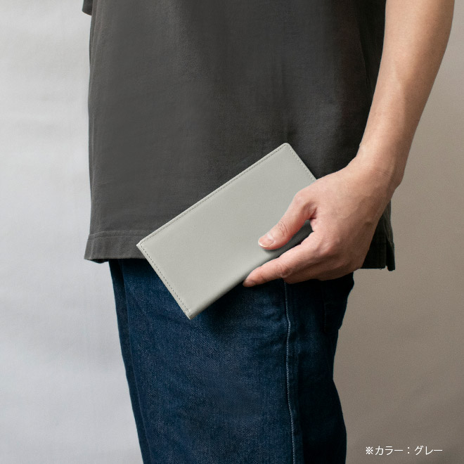 【小銭入れ付】コンパクト 長 札入れ 【ヴァリアスカラー】本革 一万円札 ぴったり 極小 極薄 メンズ レディース 日本製 