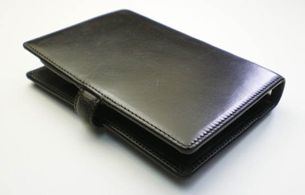 【ベルト付き】 システム手帳 ミニ6穴 【ブライドルレザー】 本革 6穴バインダー 日本製