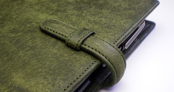 【ベルト付き】システム手帳 バイブルサイズ【プエブロレザー】 本革　6穴バインダー 日本製