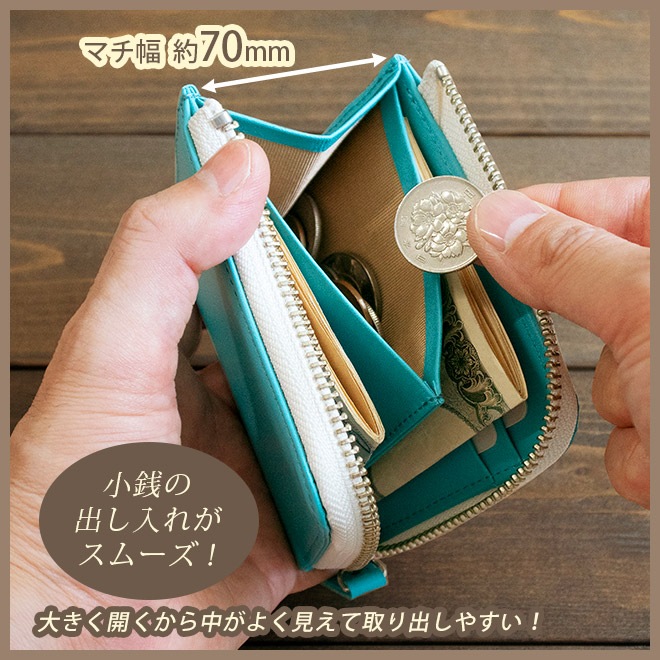 小卷日本★ハンドメイド★L字財布2点★レトロフラワー(レッド)(ピンク) 小卷日本様専用☆ハンドメイド☆L字財布2点☆レトロフラワー(レッド