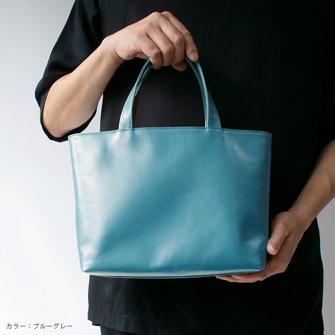 【 ミニ 】トートバッグ 本革 【ヴァリアスカラー】ミニトート シンプル 軽量 日本製
