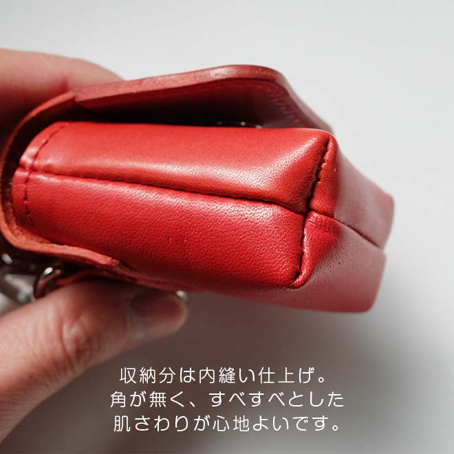 【カラビナ付き】本革 エアポッズ エアポッズプロ ケース ポーチ 【栃木レザー】 airpods airpodspro に対応 / 日本製