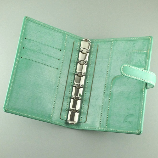 本店限定/数量限定】【ベルト付き】 システム手帳 ミニ6穴