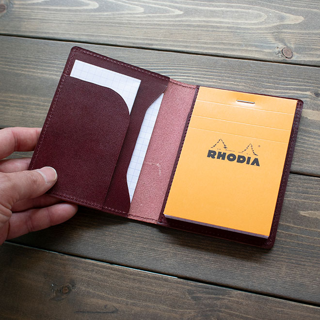 【新品未使用】ロディアカバー RHODIA　黒川鞄　メモ1冊付き Amazon.co.jp: ロディア カバー No.11 サイズ 本革 メモ帳一冊