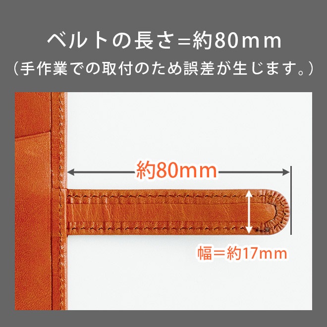 TO】ベルトの追加【ミニ5穴用・カバー・ヘリ返し】へり返しタイプ 
