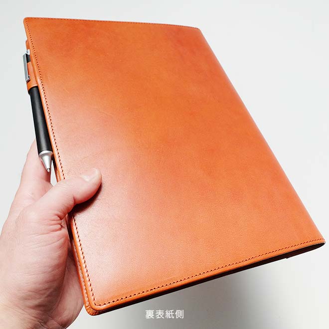 【受注生産】B5大学ノートカバー　ブックカバー　手帳カバー　ブライドルレザー ブライドルレザー】B5 手帳カバー ノートカバー ブックカバー 本
