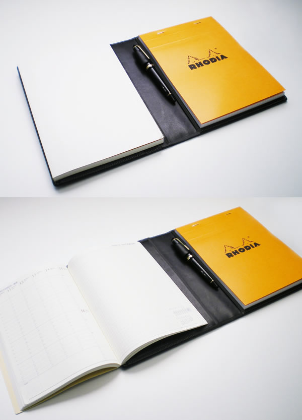 ロディア 16 カバー 【栃木レザー】 ロディアNO.16用 本革メモカバー【RHODIA NO.16付属】