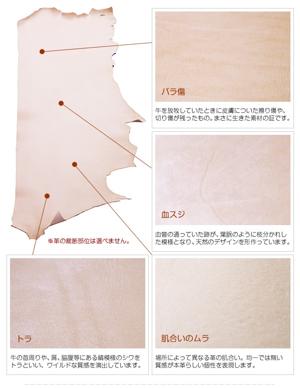 【ミドルサイズ】 超薄型ペンケース 【3本差し】【素ヌメ革】 本革 日本製