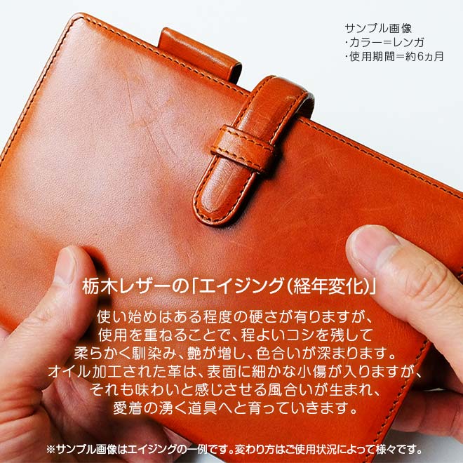 ジョッター・コレクト情報カード (6×4サイズ) ケース 【栃木レザー】 本革 日本製
