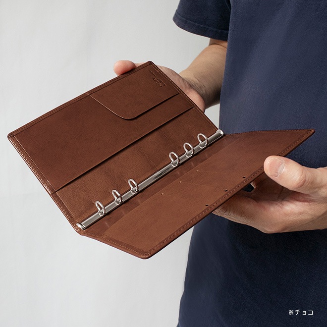 スリムタイプ】システム手帳 バイブル サイズ【栃木レザー】 バイブル