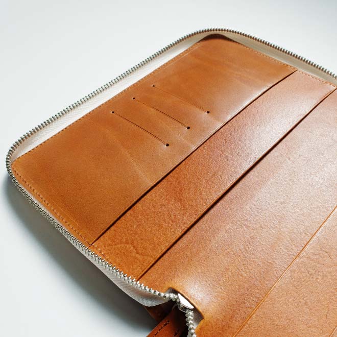 【ファスナー】ジブン手帳mini カバー 本革 （B6スリム） 【栃木レザー】 手帳カバー ラウンドファスナー / ジブン手帳ミニ Biz mini / Lite mini ライト