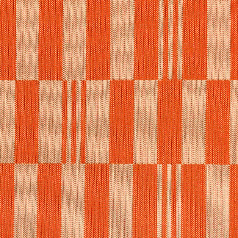 Checkerboard Knit Tangelo (K5299/01)