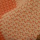 Checkerboard Knit Tangelo (K5299/01)