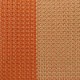 Checkerboard Knit Tangelo (K5299/01)