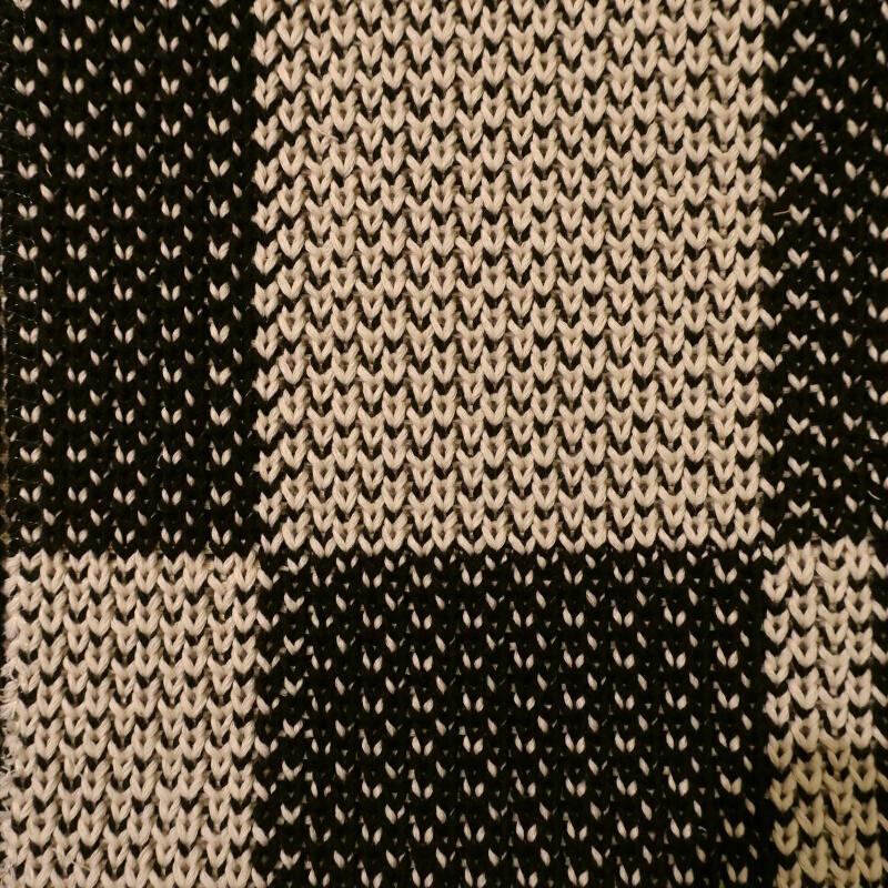 Checkerboard Knit Monochrome (K5299/04)