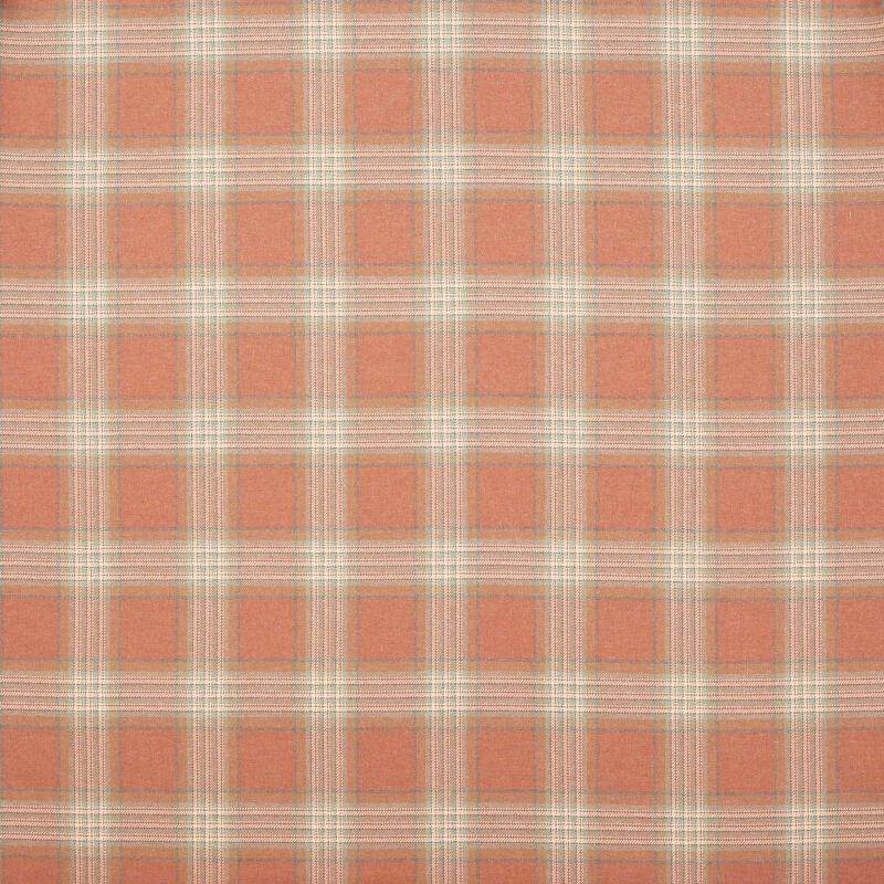 Lowick Plaid terracotta (F4628-02)