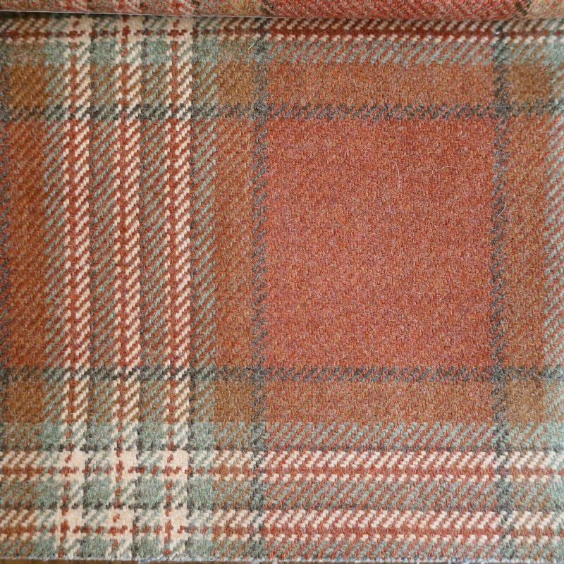 Lowick Plaid terracotta (F4628-02)