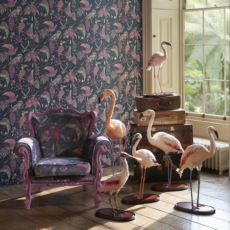 Audubon Pink Velvet (F1207-01)