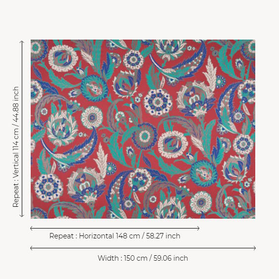 TABRIZ rouge (F3453003)