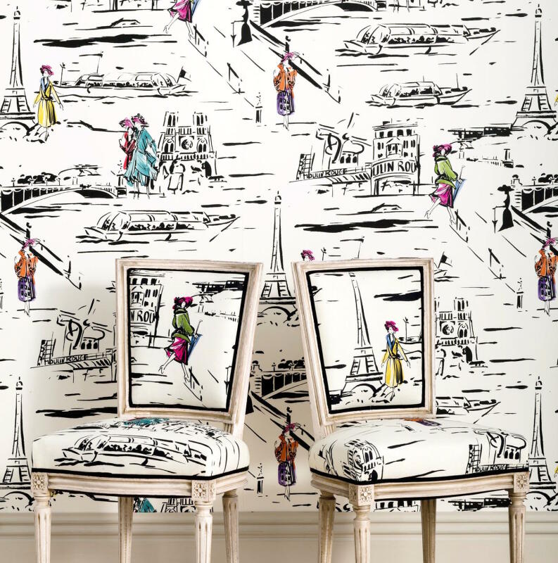 LA PARISIENNE Noir et Blanc (04911/01)