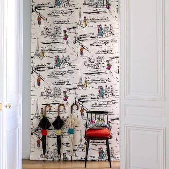 LA PARISIENNE Noir et Blanc (04911/01)