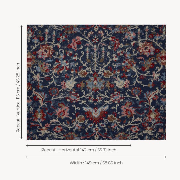 ANKARA bleu (F3451002)