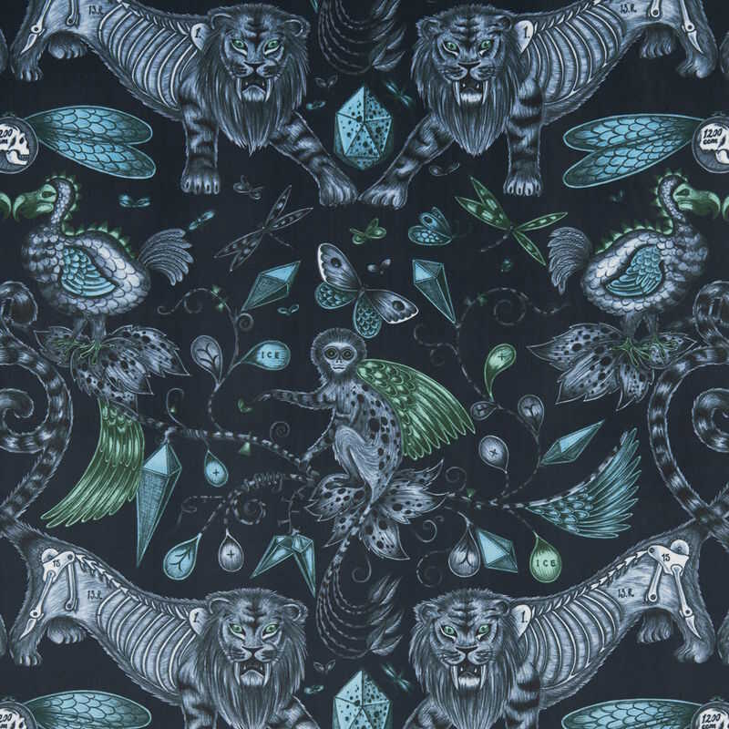Extinct Navy Velvet (F1208-01)