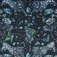 Extinct Navy Velvet (F1208-01)