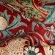 Strawberry Thief Velvet Crimson/Slate (236933)