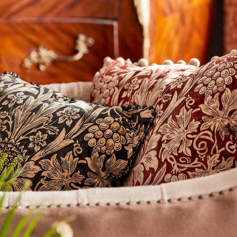 Sunflower Velvet Saffron/Vellum (236930)