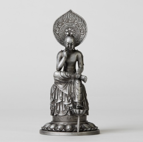 TanaCOCORO[掌] ブロンズ製 菩薩半跏像 | 仏像フィギュアの