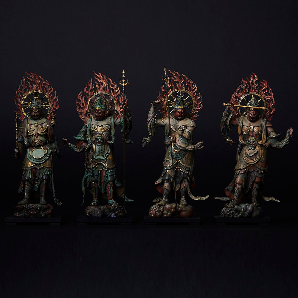 TanaCOCORO[掌] 四天王 浄瑠璃寺 | 仏像フィギュアのイスムウェブショップ