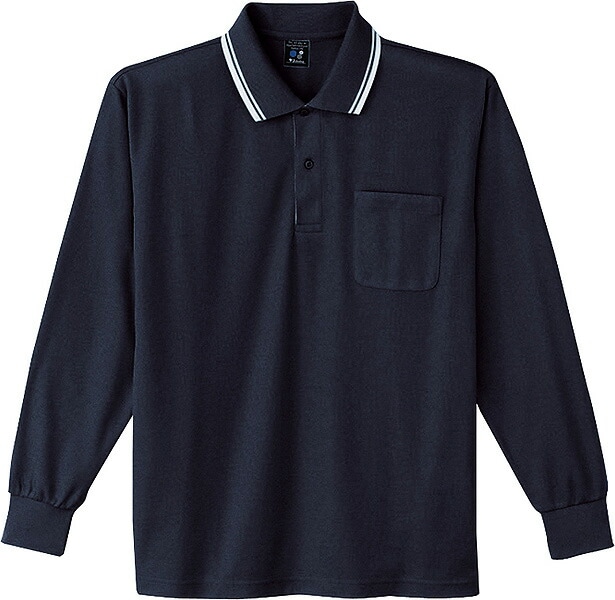 85264 吸汗速乾長袖ポロシャツ  自重堂 