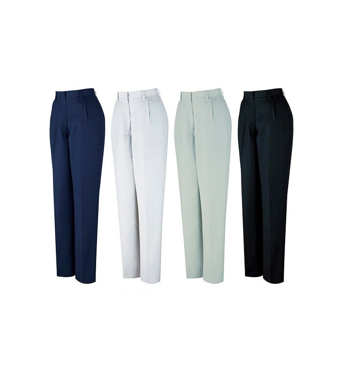 86306 吸汗速乾レディースワンタックパンツ 春夏用  作業服 作業着