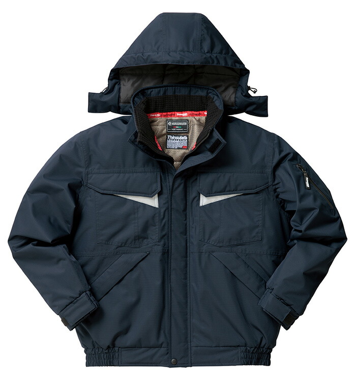  送料無料 54200 防水防寒ブルゾン 作業服 作業着  クロダルマ