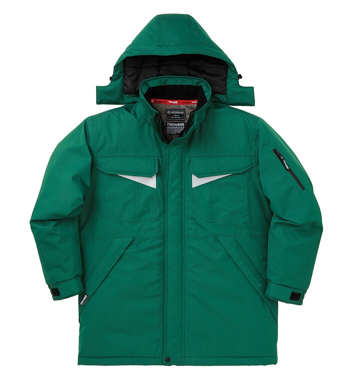  送料無料 54201 防水防寒コート 作業服 作業着  クロダルマ