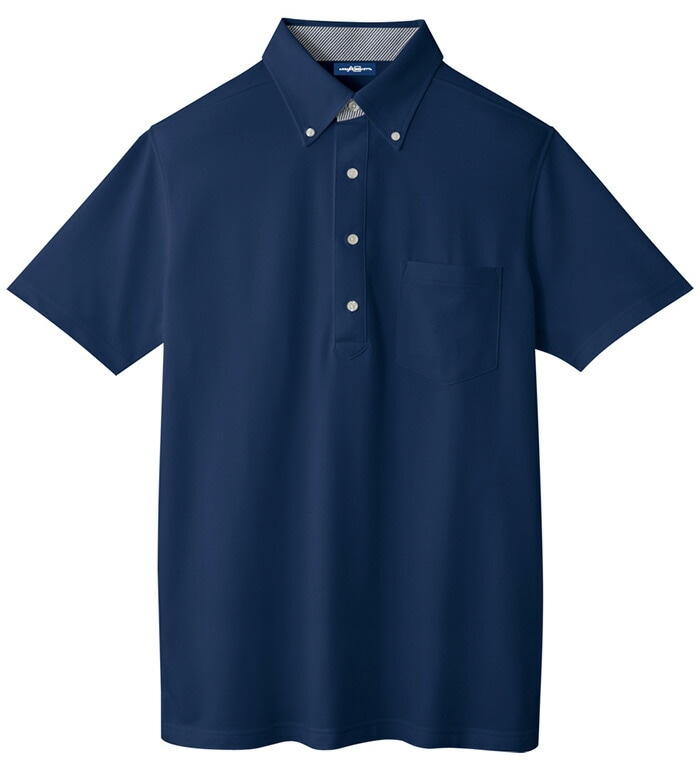 ANDARE SCHIETTI アンドレ スケッティ byコーコス信岡 A277 吸汗速乾 消臭半袖ボタンダウンポロシャツ