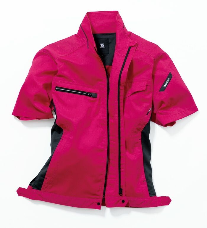 8156 制電半袖ジャケット 春夏用  TS DESIGN ティーエスデザイン 作業服 作業着 ジャンパー ブルゾン