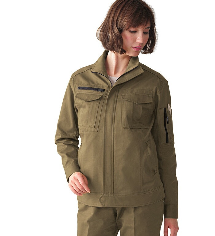 2029 レディース長袖ブルゾン 秋冬用  XEBEC ジーベック 作業服 作業着 ジャンパー ジャケット