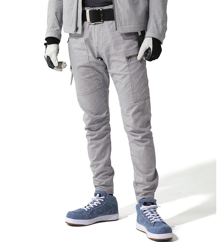 XEBEC ジーベック 2296 ノータックカーゴパンツ 春夏用 メンズ