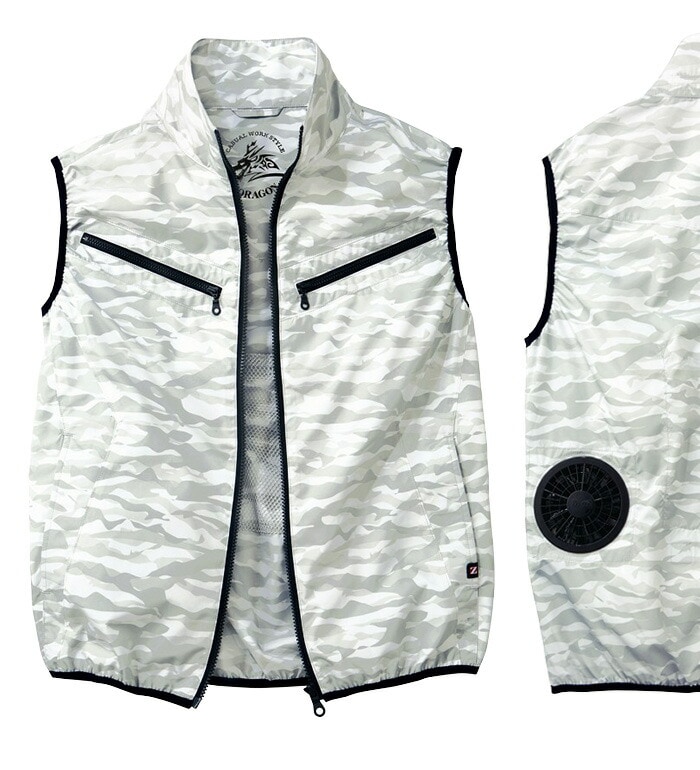 Z-DRAGON ジードラゴン 74070 ベスト 空調服 メンズ  作業服 作業着 