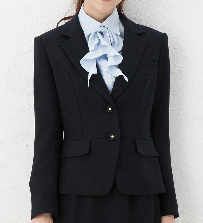 送料無料  ESUVIRON  エレガントな美シルエット ウルトラストレッチジャケット  事務服 企業制服 オフィスユニフォーム リクルートスーツ 通勤 入学式 卒業式にもおすすめ！